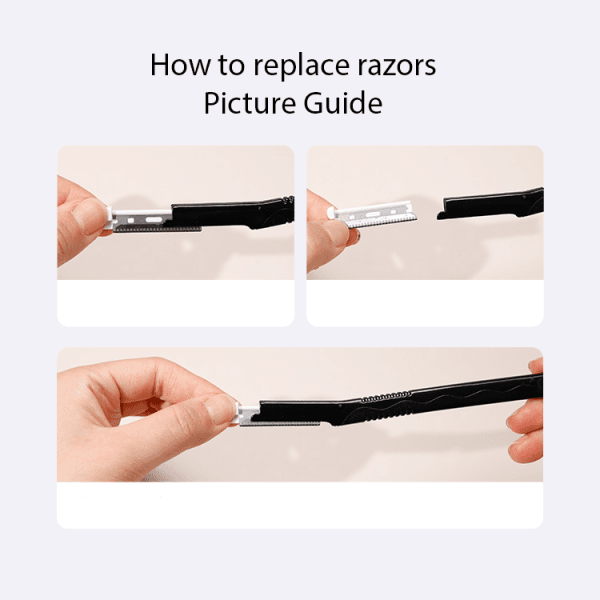 Replacable Razeor Pack of 10 Sayuri Removable Facial Razor Replaceable Blade – Sayuri